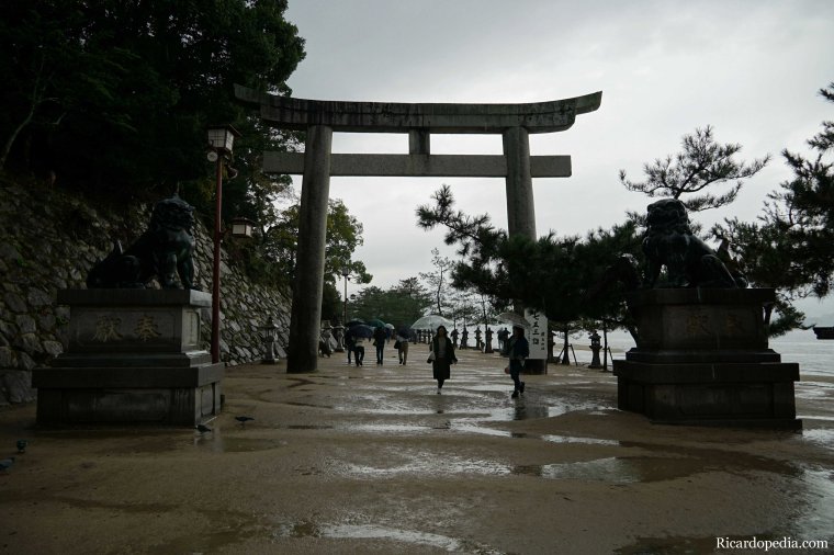Japan Miyajima Rainy Morning