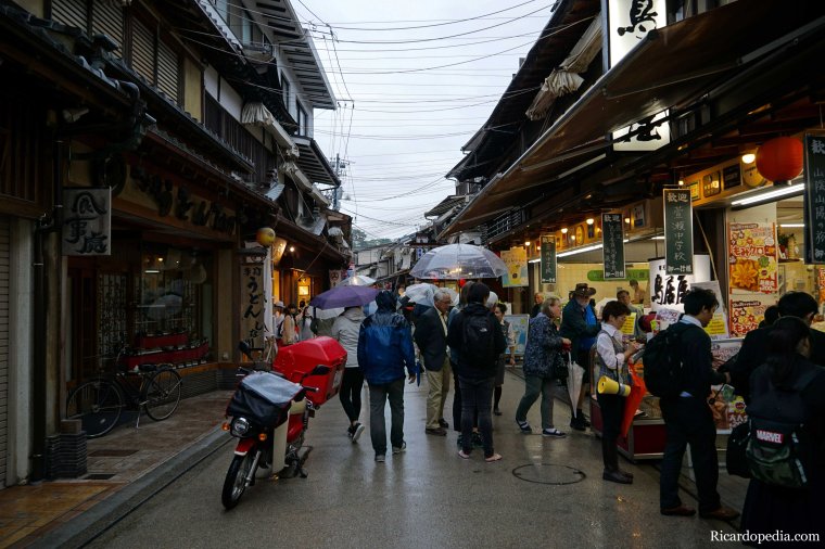 Japan Miyajima Rainy Morning