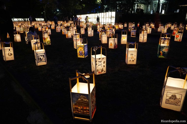 Japan Matsue Lantern Festival