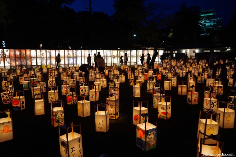 Japan Matsue Lantern Festival
