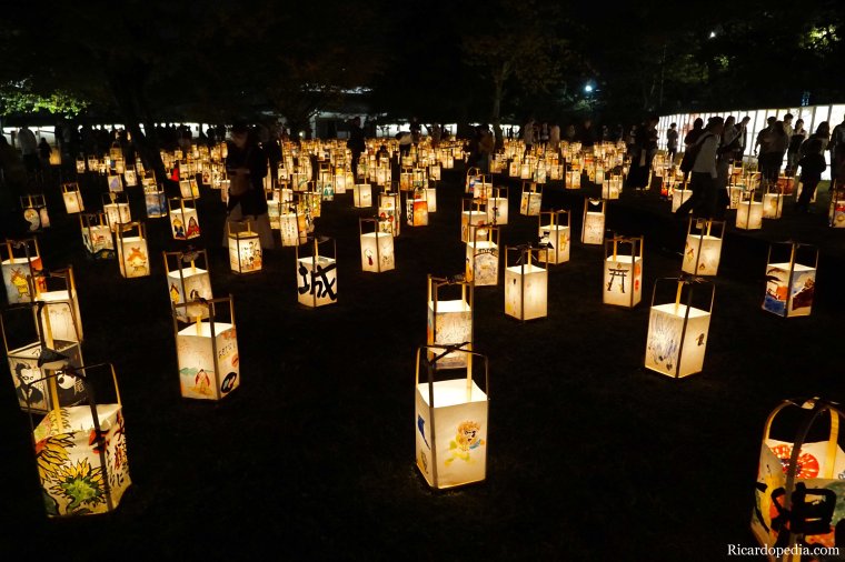 Japan Matsue Lantern Festival