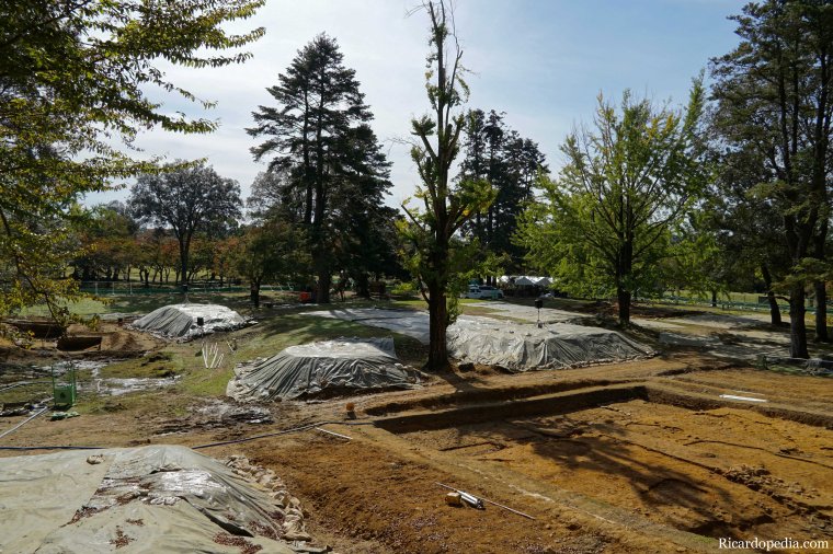 Japan Nara Excavation Site