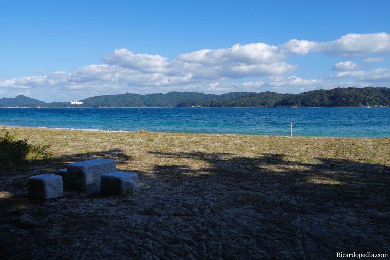 Japan Amanohashidate Sandbar