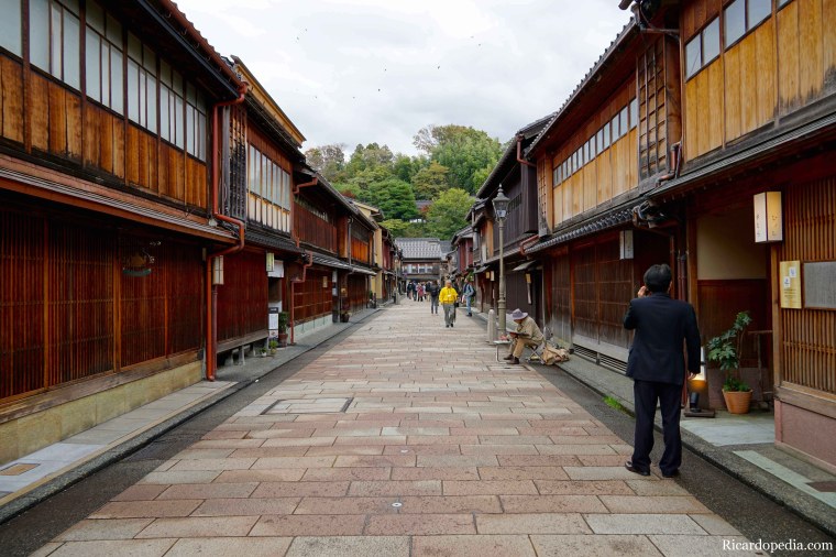 Japan Kanazawa Higashi Chaya District