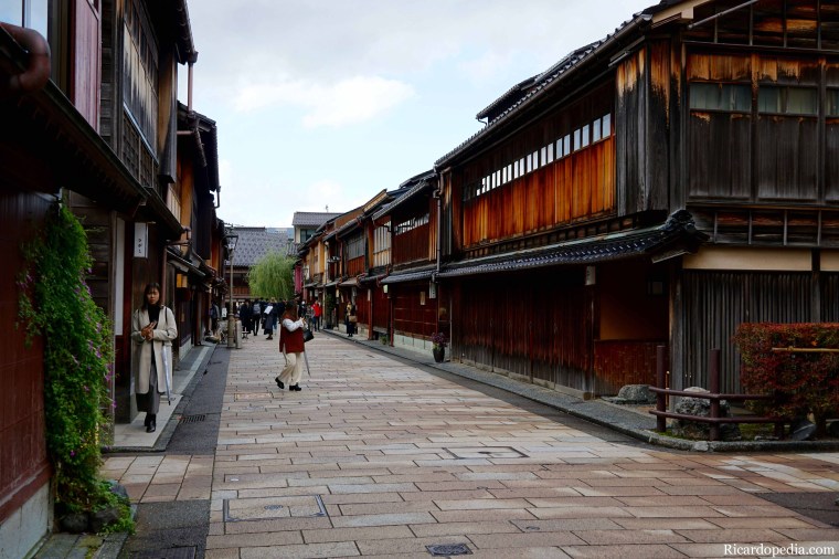Japan Kanazawa Higashi Chaya District