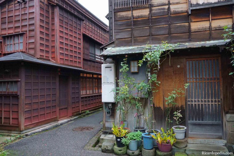 Japan Kanazawa Higashi Chaya District
