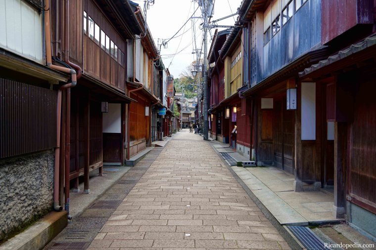 Japan Kanazawa Higashi Chaya District