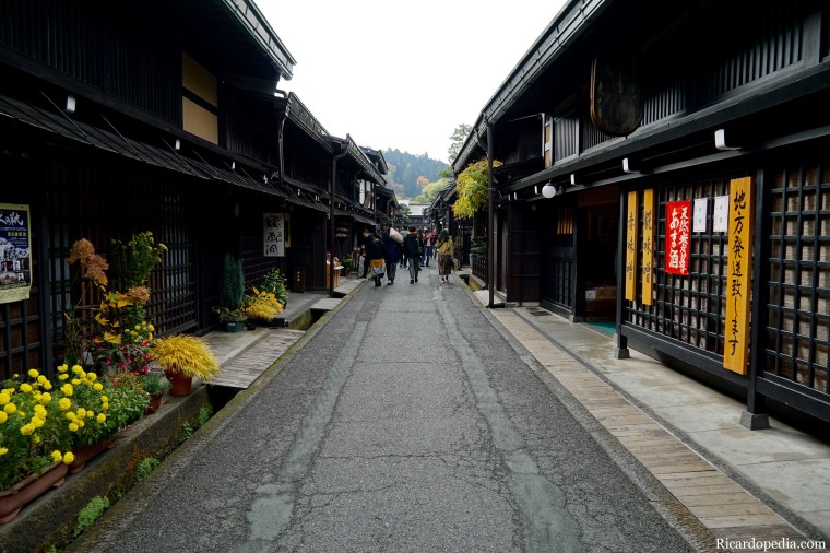 Japan Takayama Old Town and Morning Market