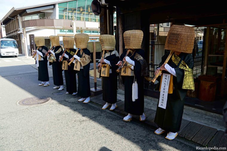Japan Takayama Old Town and Morning Market