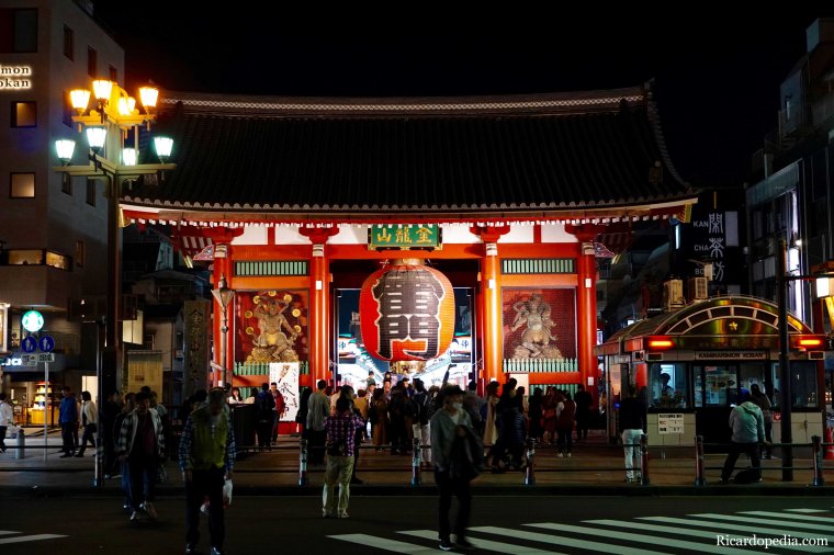Japan Tokyo Asakusa Kaminarimon Gate